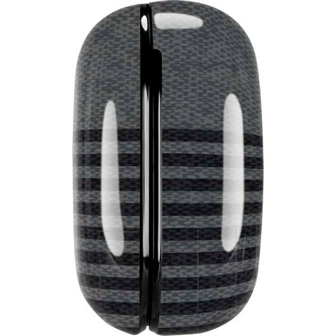 Black and Grey Stripes Galaxy Buds Live Skin