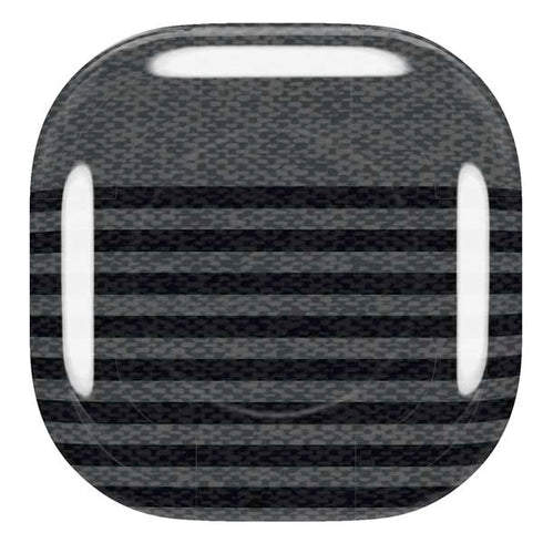 Black and Grey Stripes Galaxy Buds Pro Skin