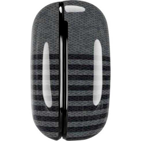 Black and Grey Stripes Galaxy Buds Pro Skin