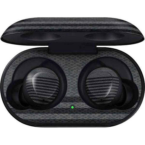 Black and Grey Stripes Galaxy Buds Skin