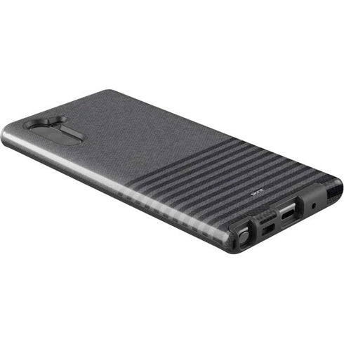 Black and Grey Stripes Galaxy Note 10 Pro Case