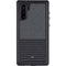 Black and Grey Stripes Galaxy Note 10 Waterproof Case