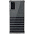 Black and Grey Stripes Galaxy Note20 5G Clear Case