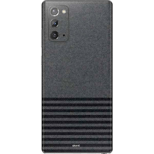 Black and Grey Stripes Galaxy Note20 5G Skin