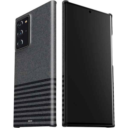 Black and Grey Stripes Galaxy Note20 Ultra 5G Lite Case