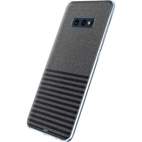 Black and Grey Stripes Galaxy S10e Skin