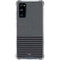 Black and Grey Stripes Galaxy S20 FE Clear Case