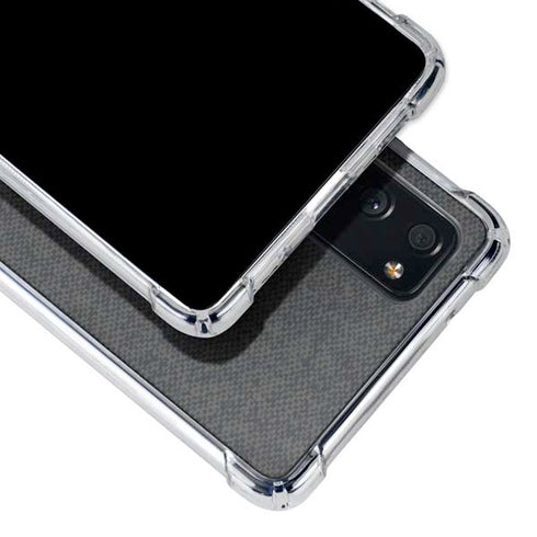 Black and Grey Stripes Galaxy S20 FE Clear Case