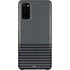 Black and Grey Stripes Galaxy S20 Lite Case