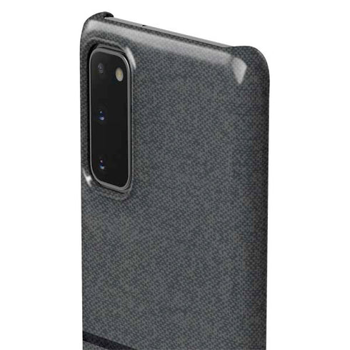 Black and Grey Stripes Galaxy S20 Lite Case