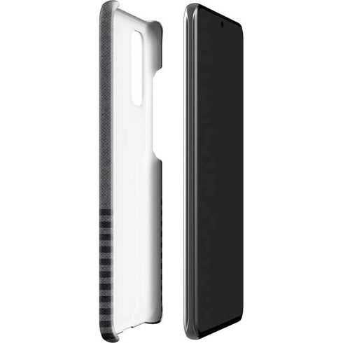 Black and Grey Stripes Galaxy S20 Lite Case