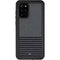 Black and Grey Stripes Galaxy S20 Plus Waterproof Case
