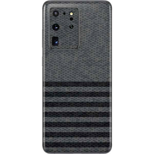 Black and Grey Stripes Galaxy S20 Ultra 5G Skin