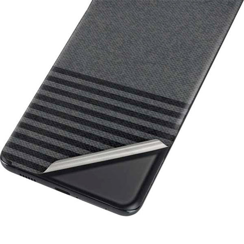 Black and Grey Stripes Galaxy S21 5G Skin