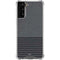 Black and Grey Stripes Galaxy S21 FE Clear Case