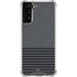Black and Grey Stripes Galaxy S21 FE Clear Case
