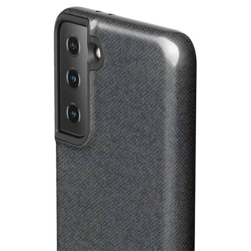 Black and Grey Stripes Galaxy S21 FE Pro Case