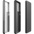 Black and Grey Stripes Galaxy S21 FE Pro Case
