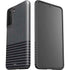 Black and Grey Stripes Galaxy S21 FE Pro Case