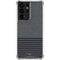 Black and Grey Stripes Galaxy S21 Ultra 5G Clear Case