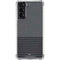 Black and Grey Stripes Galaxy S22 Clear Case