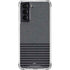 Black and Grey Stripes Galaxy S22 Clear Case