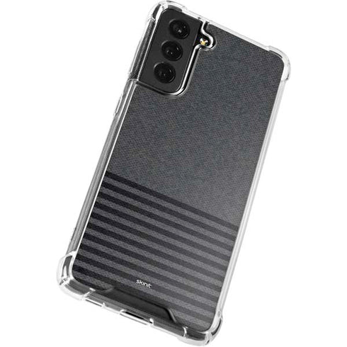 Black and Grey Stripes Galaxy S22 Plus Clear Case
