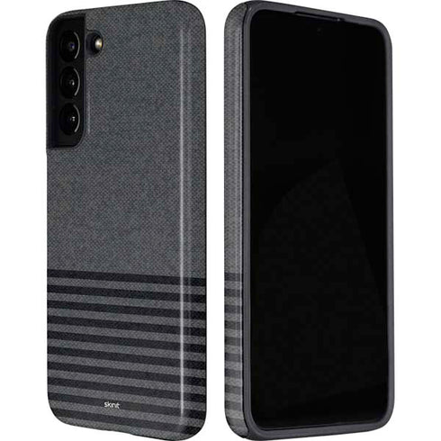 Black and Grey Stripes Galaxy S22 Plus Pro Case