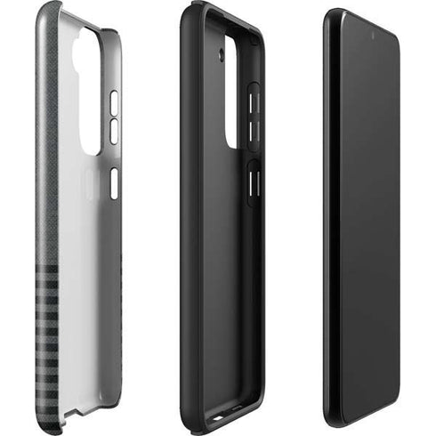 Black and Grey Stripes Galaxy S22 Pro Case
