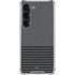 Black and Grey Stripes Galaxy S23 Clear Case