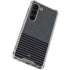 Black and Grey Stripes Galaxy S23 Clear Case
