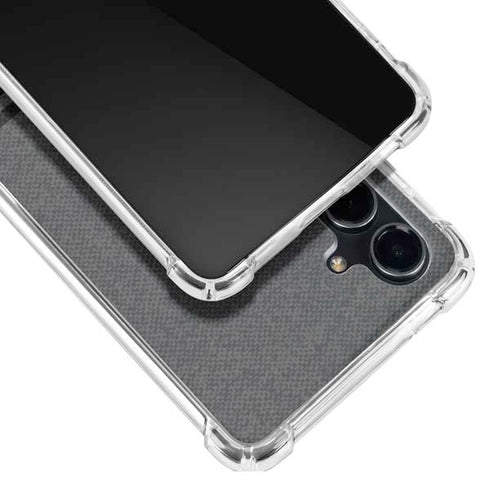 Black and Grey Stripes Galaxy S23 FE Clear Case