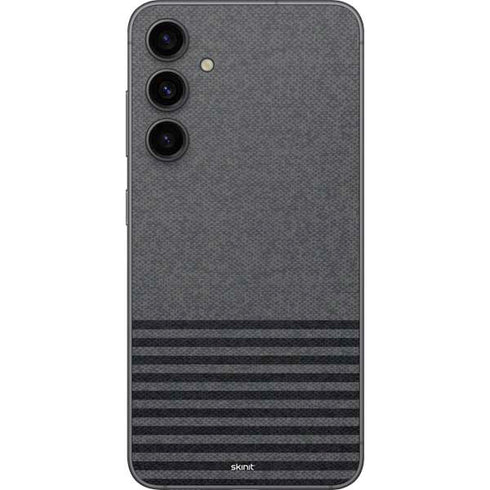 Black and Grey Stripes Galaxy S23 FE Skin