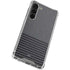 Black and Grey Stripes Galaxy S23 Plus Clear Case