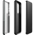 Black and Grey Stripes Galaxy S23 Plus Pro Case