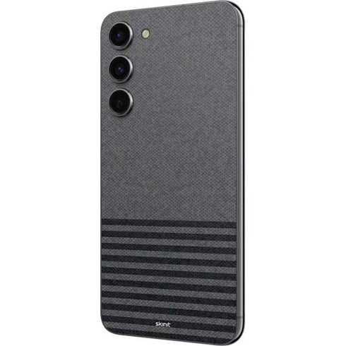 Black and Grey Stripes Galaxy S23 Plus Skin