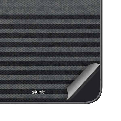 Black and Grey Stripes Galaxy S23 Skin