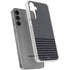 Black and Grey Stripes Galaxy S24 Plus Clear Case
