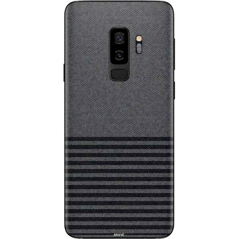 Black and Grey Stripes Galaxy S9 Plus Skin
