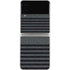 Black and Grey Stripes Galaxy Z Flip3 5G Skin