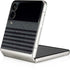 Black and Grey Stripes Galaxy Z Flip3 5G Skin