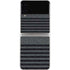 Black and Grey Stripes Galaxy Z Flip4 5G Skin
