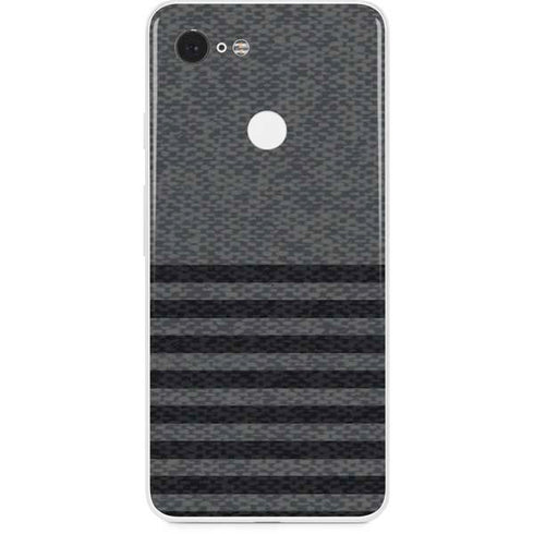 Black and Grey Stripes Google Pixel 3 Skin