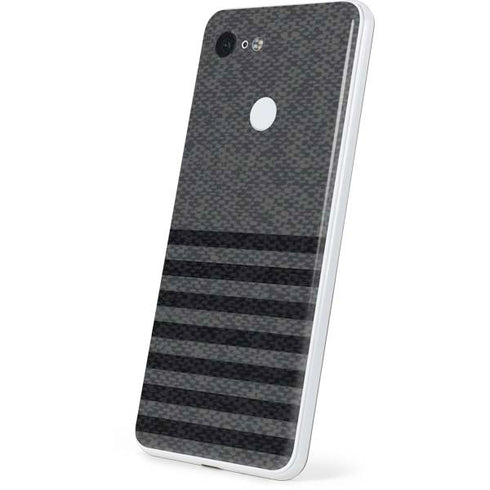 Black and Grey Stripes Google Pixel 3 Skin