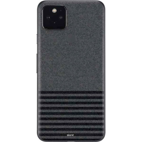 Black and Grey Stripes Google Pixel 5 Skin