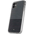 Black and Grey Stripes iPhone 11 Clear Case