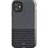 Black and Grey Stripes iPhone 11 Impact Case