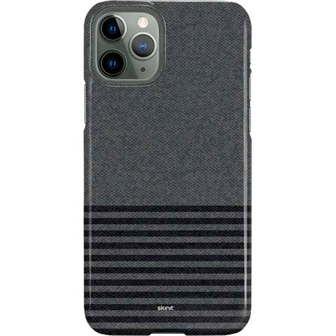 Black and Grey Stripes iPhone 11 Pro Lite Case