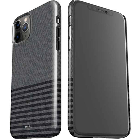 Black and Grey Stripes iPhone 11 Pro Lite Case
