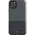 Black and Grey Stripes iPhone 11 Pro Max Impact Case